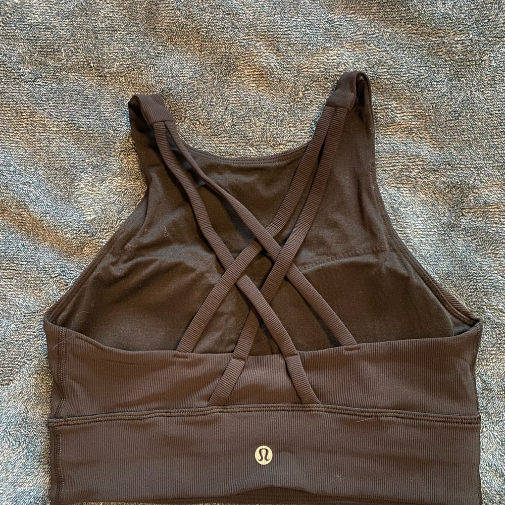 Lululemon Black Sports Bra